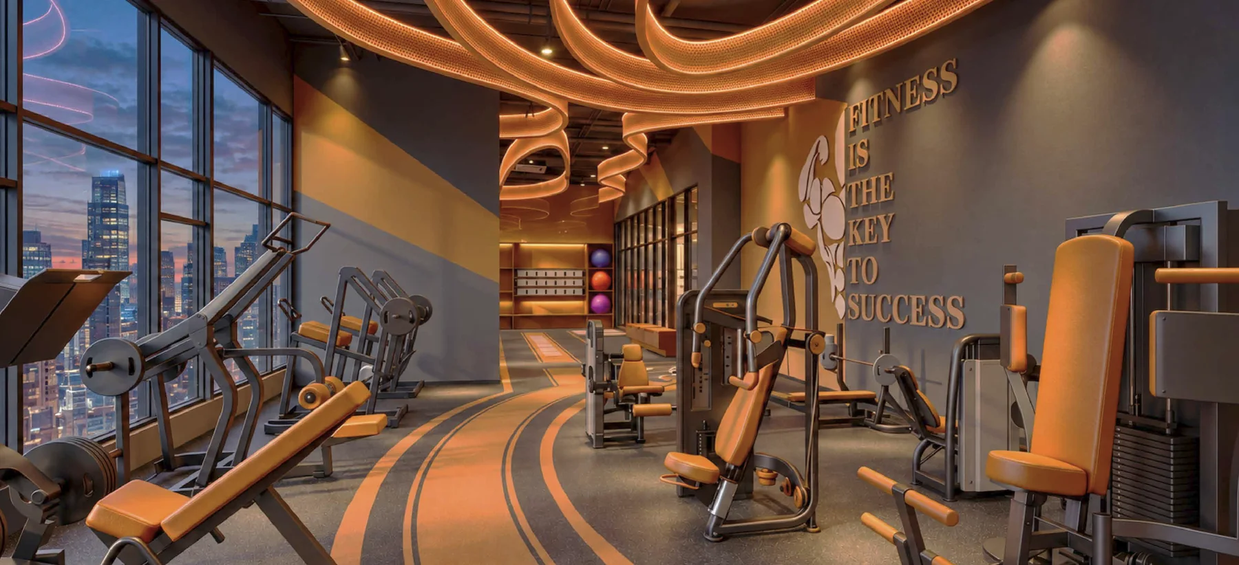 Gymnasium artist impression